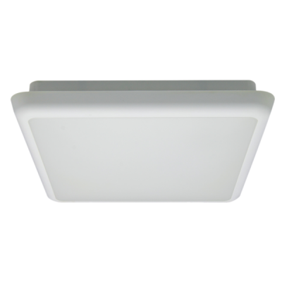 LED OYSTER 12W SQ. IP54 4K WH      J1